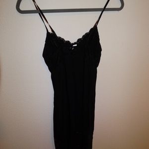 Honeydew Black Chemise